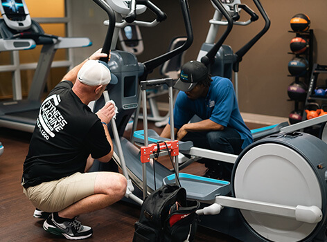 fitness equipment repairs